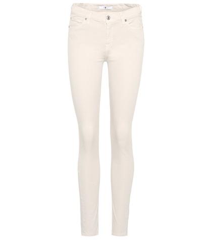 7 For All Mankind Mid-rise Skinny Jeans