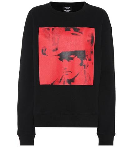 Saint Laurent Dennis Hopper Cotton Sweatshirt