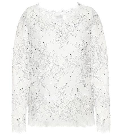 Huishan Zhang Glenda Lace Top