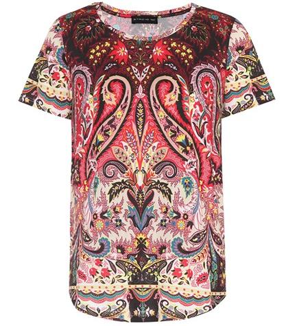 Etro Paisley-printed Cotton T-shirt