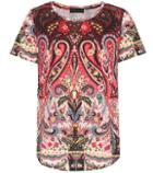 Etro Paisley-printed Cotton T-shirt