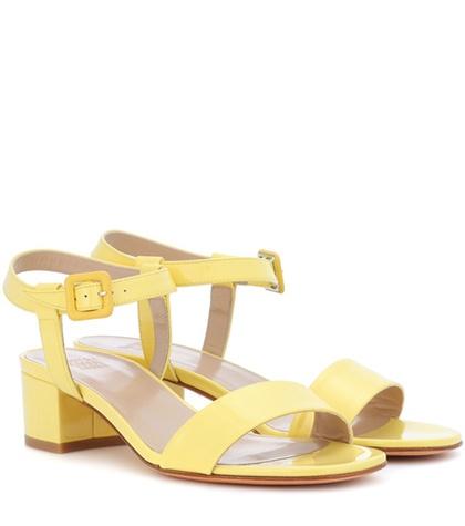 Maryam Nassir Zadeh Sophie Patent Leather Sandal