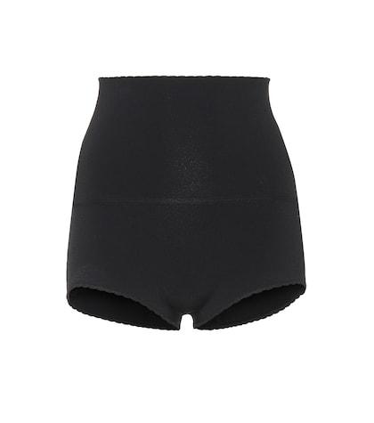 Anna Kosturova Jade High-rise Stretch Jersey Shorts