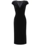 Tom Ford Sleeveless Velvet Dress