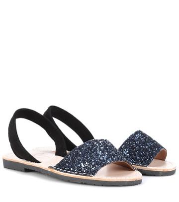 Del Rio London Glitter Sandals