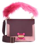 Isabel Marant Bathurst Fur-trimmed Leather Shoulder Bag