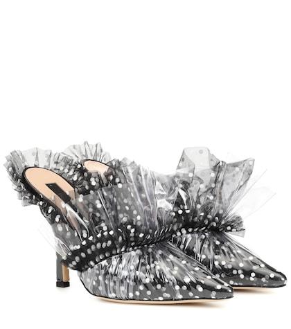 Ugg Tulle And Pvc Mules