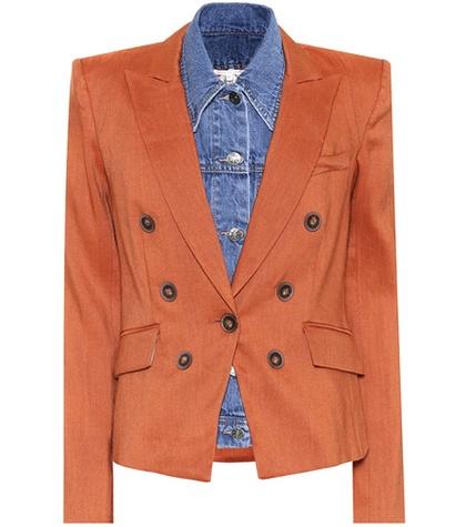 Veronica Beard Diego Jacket With Detachable Dickey
