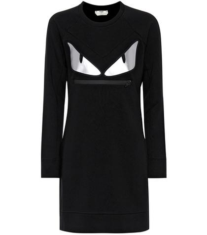 Fendi Printed Cotton-blend Dress