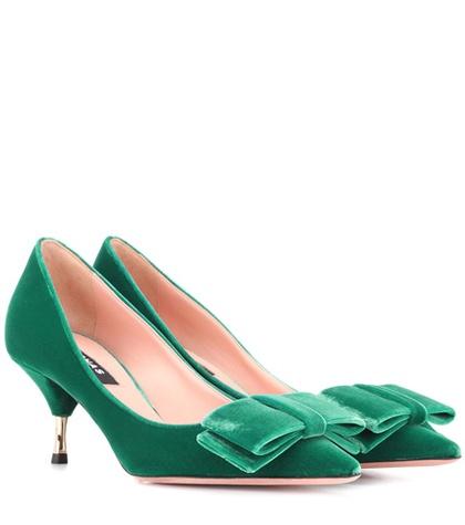 Marysia Velvet Pumps