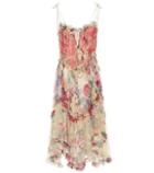 Zimmermann Melody Floral-printed Silk Dress