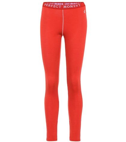 Perfect Moment Wool-blend Thermal Ski Leggings