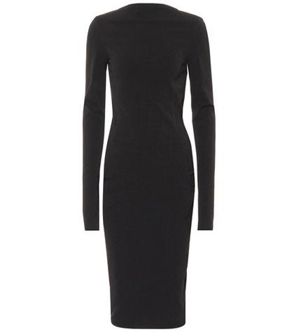 Rick Owens Maria Cotton-blend Midi Dress
