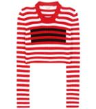 Balenciaga Cropped Wool Sweater