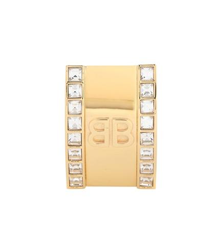 Balenciaga Crystal-embellished Clip-on Earring