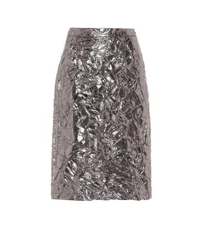 Sies Marjan Cynthia Metallic Pencil Skirt