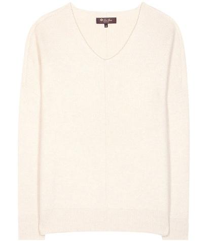 Loro Piana Scollo V Franklin Cashmere Sweater