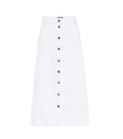 M.i.h Jeans Panton Denim Midi Skirt