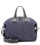 Givenchy Nightingale Small Denim And Leather Tote