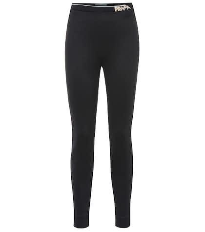 Prada Technical Jersey Leggings