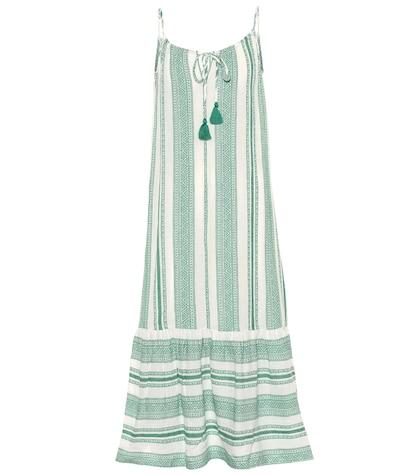 Velvet Lynda Patterned Cotton Midi Dress