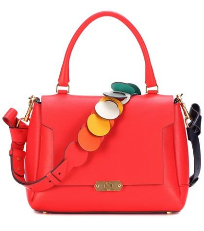 Circle Small Bathurst Leather Shoulder Bag