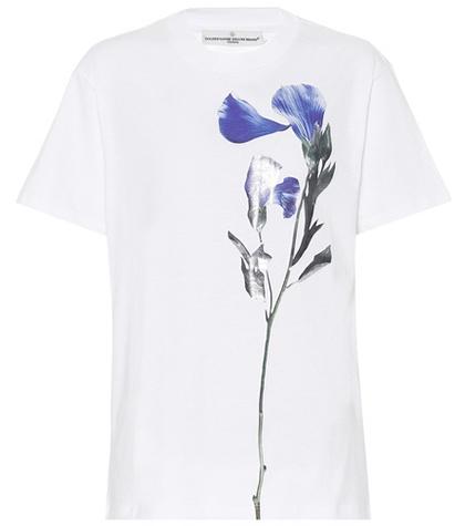 Golden Goose Deluxe Brand Floral-printed Cotton T-shirt