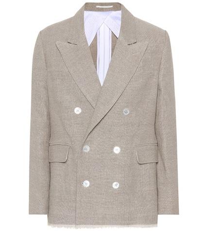 Golden Goose Deluxe Brand Double-breasted Linen Jacket