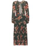 Johanna Ortiz Counter Culture Floral Silk-blend Dress