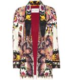 Etro Printed Silk-blend Cardigan