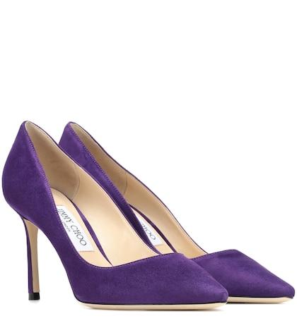 Camilla Romy 85 Suede Pumps