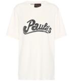 Loewe X Paula's Ibiza Printed Cotton And Silk T-shirt