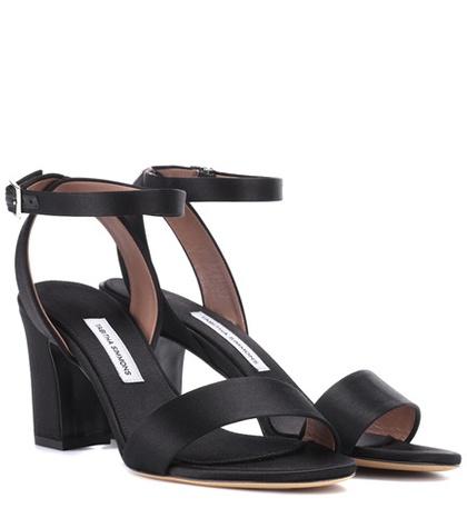 Tabitha Simmons Leticia Satin Sandals
