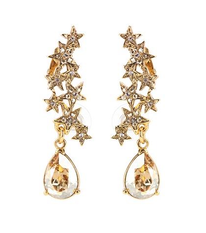 Self-portrait Crystal-embellished Earrings