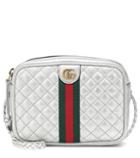 Stuart Weitzman Gg Quilted Leather Crossbody Bag