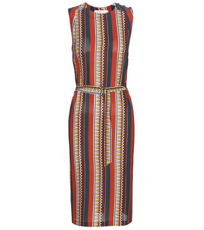Tory Burch Julia Printed Silk Dress