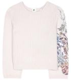 Dorothee Schumacher Fantastic Moment Embroidered Cashmere Sweater