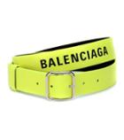 Balenciaga Logo Leather Belt