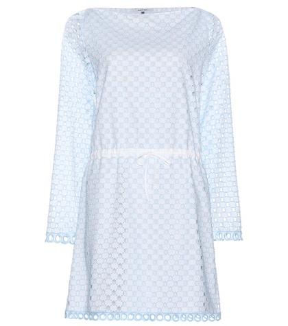 Carven Cotton Broderie Anglaise Dress