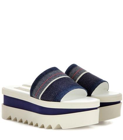 Stella Mccartney Denim Sandals