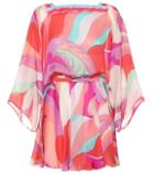 Emilio Pucci Beach Printed Silk Minidress