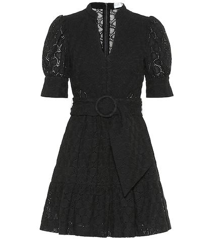 Rebecca Vallance Valentina Broderie Anglaise Minidress