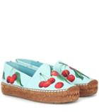 Prada Exclusive To Mytheresa – Cherry Printed Espadrilles