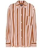 Isabel Marant Venice Striped Cotton Shirt