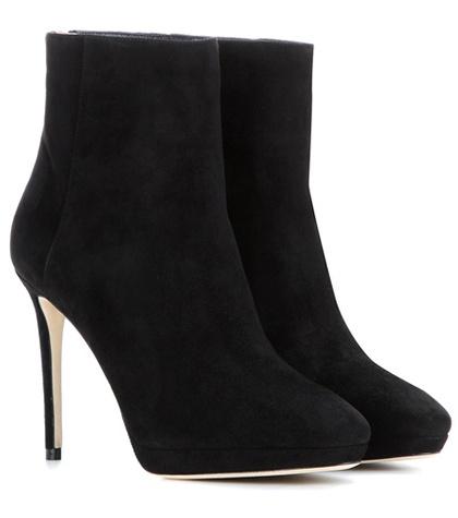 Jimmy Choo Harvey 100 Suede Ankle Boots
