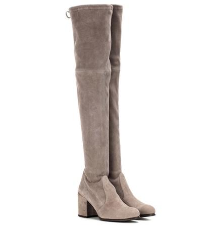 Aquazzura Tieland Suede Over-the-knee Boots