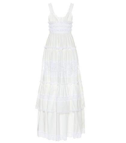 Dolce & Gabbana Cotton Poplin Maxi Dress