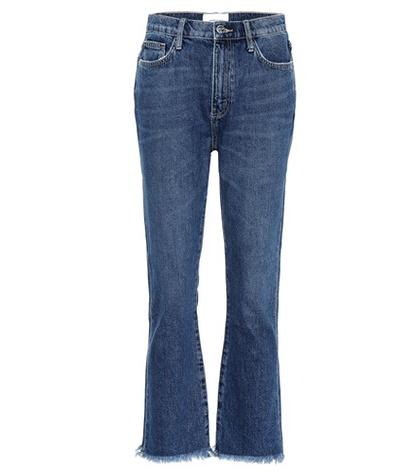 Current/elliott High Waist Kick Jeans