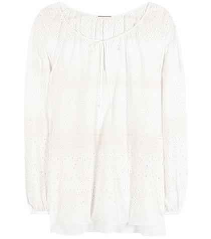 Saint Laurent Embroidered Blouse