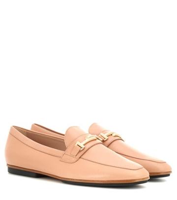 Tod's Gomma Leggero Leather Loafers
